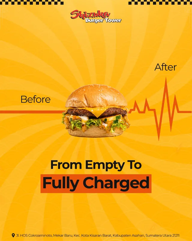 Poster From Empty To Fully Charged