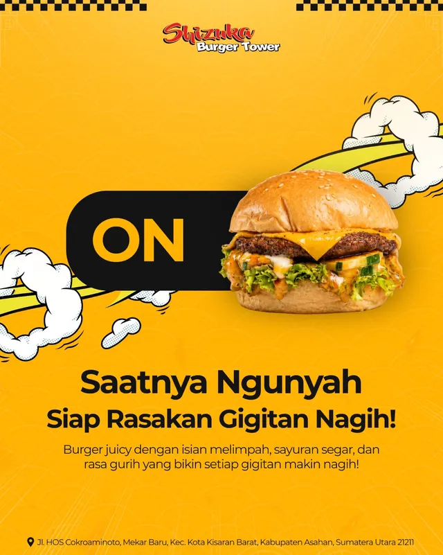 Poster Saatnya Ngunyah, siap rasakan gigitan nagih